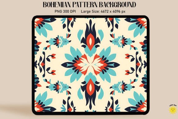 Download Symmetric Simple Bohemian Pattern - Bohemian pattern Collection