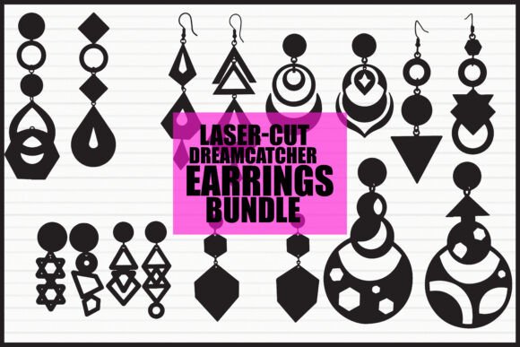 Download Mystic Boho Dreamcatcher Earrings Bundle - Premium Resources