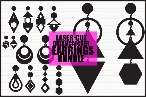 Download Mystic Boho Dreamcatcher Earrings Bundle - Premium Resources