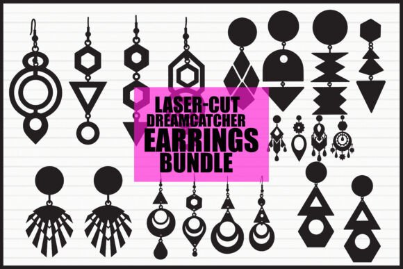 Download Mystic Boho Dreamcatcher Earrings Bundle - Premium Resources