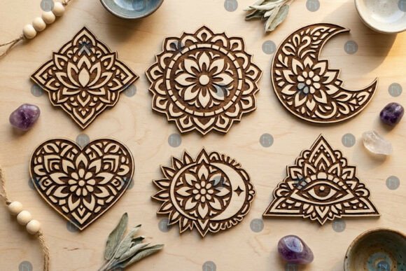Download Mandala Spiritual Symbol SVG Bundle - Symbol Collection